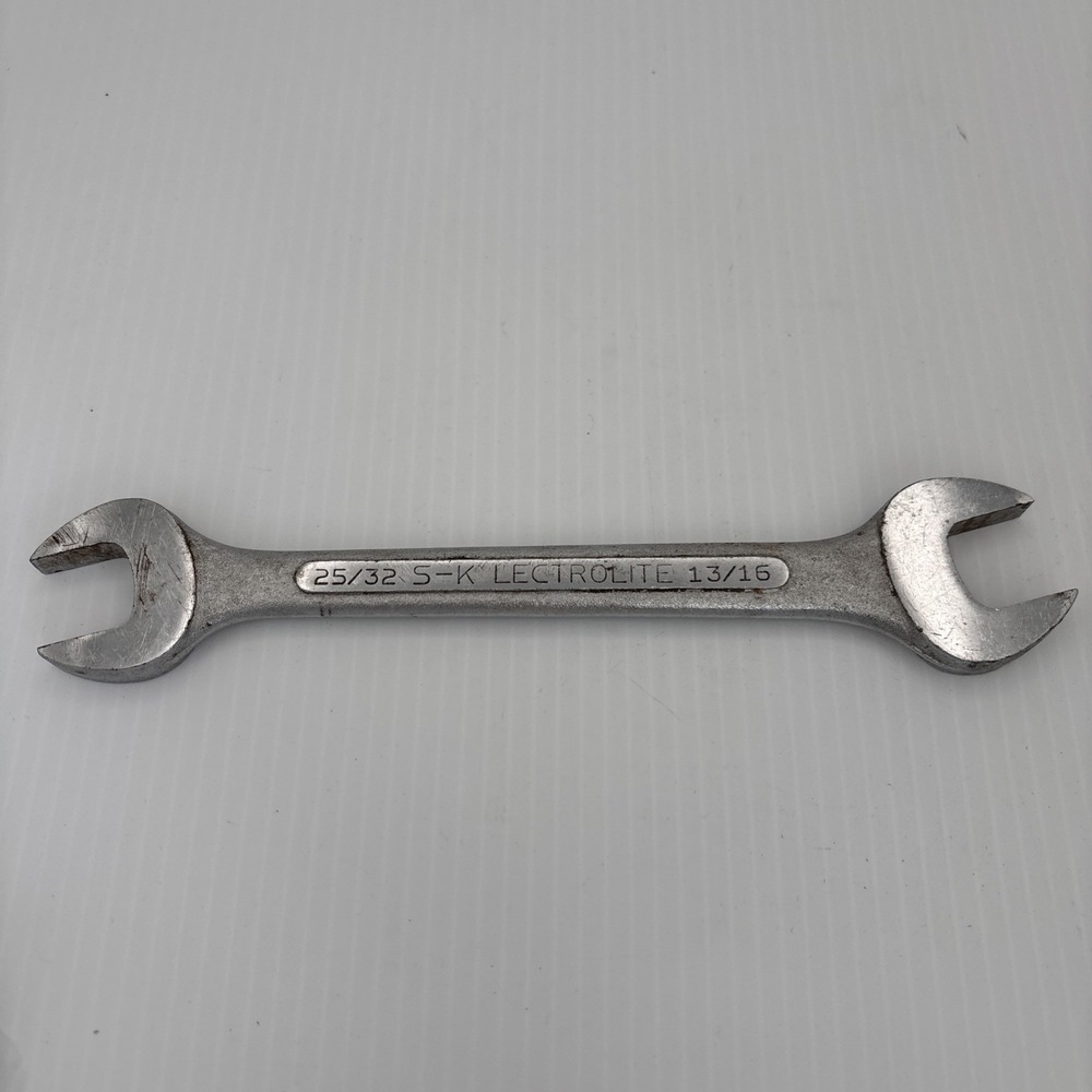 S-K Lectrolite 0-2526 - 25/32" x 13/16" Double Open End Wrench